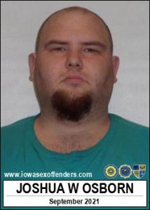Joshua William Osborn a registered Sex Offender of Iowa