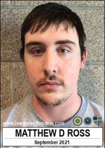 Matthew David Ross a registered Sex Offender of Iowa