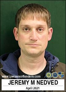 Jeremy Mark Nedved a registered Sex Offender of Iowa