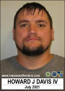 Howard Jay Davis IV a registered Sex Offender of Iowa
