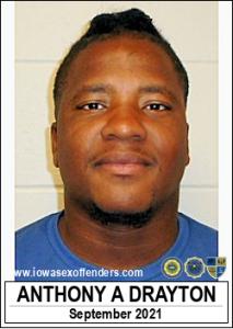 Anthony Avalon Drayton a registered Sex Offender of Iowa