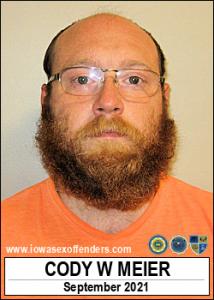 Cody William Meier a registered Sex Offender of Iowa