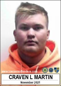 Craven Lee Martin a registered Sex Offender of Iowa