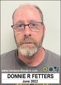 Donnie Ray Fetters a registered Sex Offender of Iowa