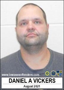 Daniel Alan Vickers a registered Sex Offender of Iowa