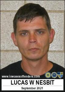 Lucas William Nesbit a registered Sex Offender of Iowa