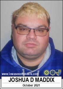 Joshua David Maddix a registered Sex Offender of Iowa