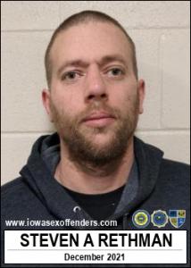 Steven Alan Rethman a registered Sex Offender of Iowa