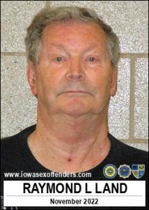 Raymond Lavern Land a registered Sex Offender of Iowa
