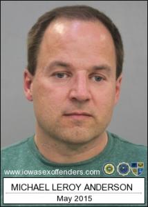 Michael Leroy Anderson a registered Sex Offender of Iowa