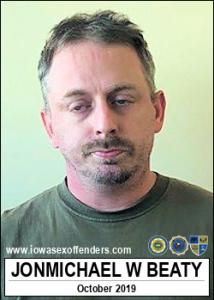 Jonmichael William Beaty a registered Sex Offender of Iowa