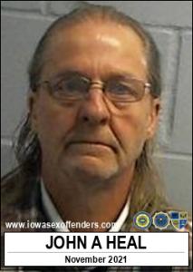 John Alan Heal a registered Sex Offender of Iowa