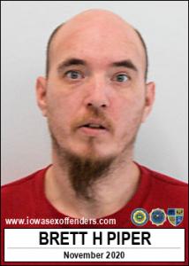 Brett Hayes Piper a registered Sex Offender of Iowa