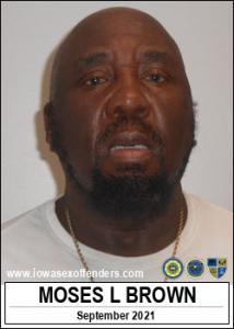 Moses Leon Brown a registered  of Iowa