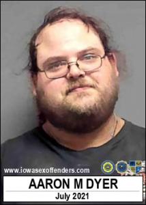 Aaron Micheal Dyer a registered Sex Offender of Iowa