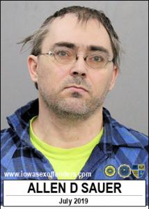 Allen Dean Sauer a registered Sex Offender of Iowa