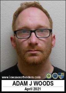 Adam James Woods a registered Sex Offender of Iowa