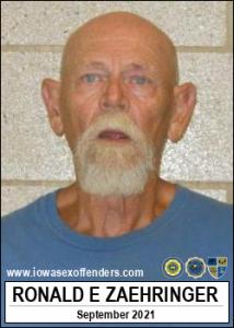 Ronald Eugene Zaehringer a registered Sex Offender of Iowa