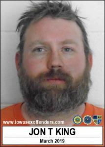 Jon Travis King a registered Sex Offender of Iowa