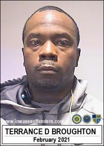 Terrance Demarcus Broughton a registered Sex Offender of Iowa