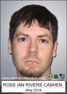 Ross Ian Rivers Cashen a registered Sex Offender of Iowa