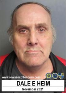 Dale Edmund Heim a registered Sex Offender of Iowa