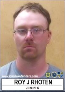 Roy Joseph Rhoten a registered Sex Offender of Iowa