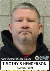 Timothy Scott Henderson a registered Sex Offender of Iowa