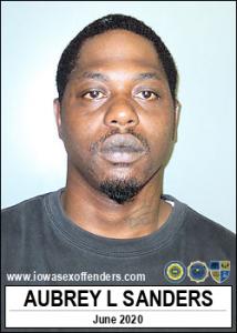 Aubrey Lee Sanders a registered Sex Offender of Iowa