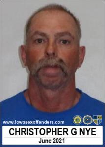 Christopher Grant Nye a registered  of Iowa