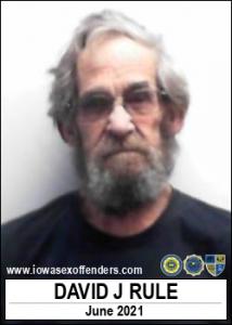 David Joseph Rule a registered Sex Offender of Iowa