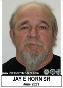 Jay Edward Horn Sr a registered Sex Offender of Iowa