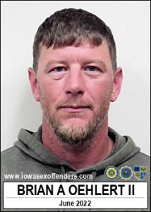 Brian Allen Oehlert II a registered Sex Offender of Iowa
