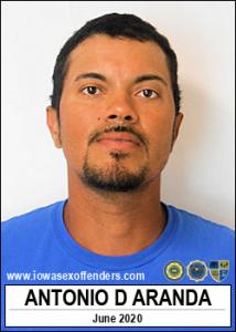Antonio Dejesus Aranda a registered Sex Offender of Iowa
