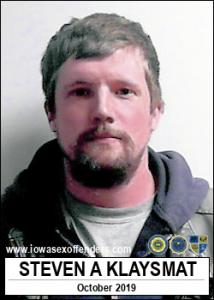 Steven Anthony Klaysmat a registered Sex Offender of Iowa