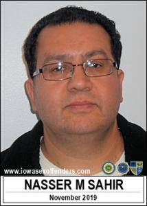 Nasser Mohamed Sahir a registered Sex Offender of Iowa