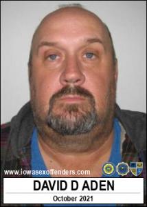 David Duane Aden a registered Sex Offender of Iowa