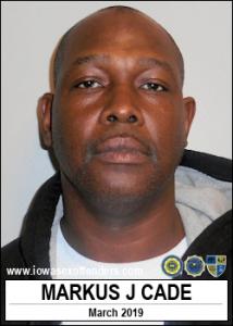 Markus Jay Cade a registered Sex Offender of Iowa