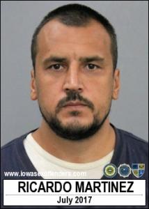 Ricardo Martinez a registered Sex Offender of Iowa