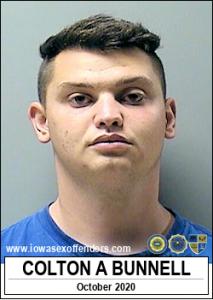 Colton Alexander Bunnell a registered  of Iowa