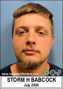 Storm Hunter Babcock a registered Sex Offender of Iowa