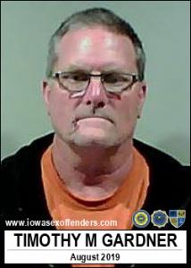 Timothy Mark Gardner a registered Sex Offender of Iowa