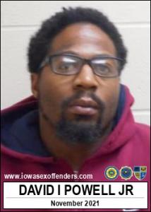 David Ii Powell Jr a registered Sex Offender of Iowa