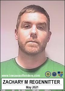 Zachary Michael Regennitter a registered Sex Offender of Iowa