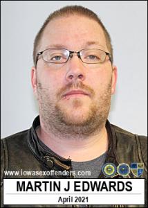 Martin James Robert Edwards a registered Sex Offender of Iowa