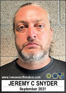 Jeremy Charles Snyder a registered  of Iowa