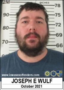 Joseph Edward Wulf a registered Sex Offender of Iowa