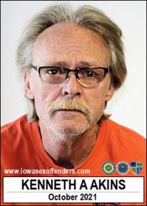 Kenneth Allen Akins a registered Sex Offender of Iowa