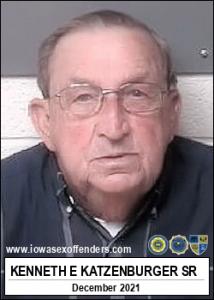 Kenneth Edwin Katzenburger Sr a registered Sex Offender of Iowa