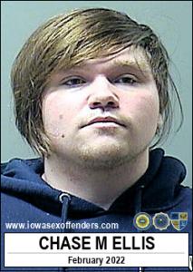 Chase Michael Ellis a registered Sex Offender of Iowa